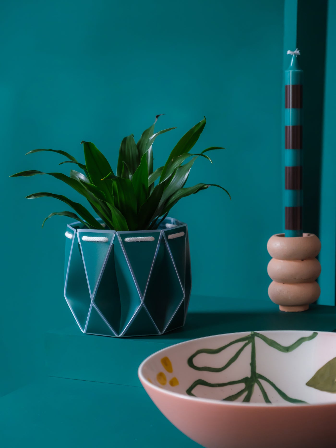 POTR Dark Teal Self-Watering Pot - House of Kojo