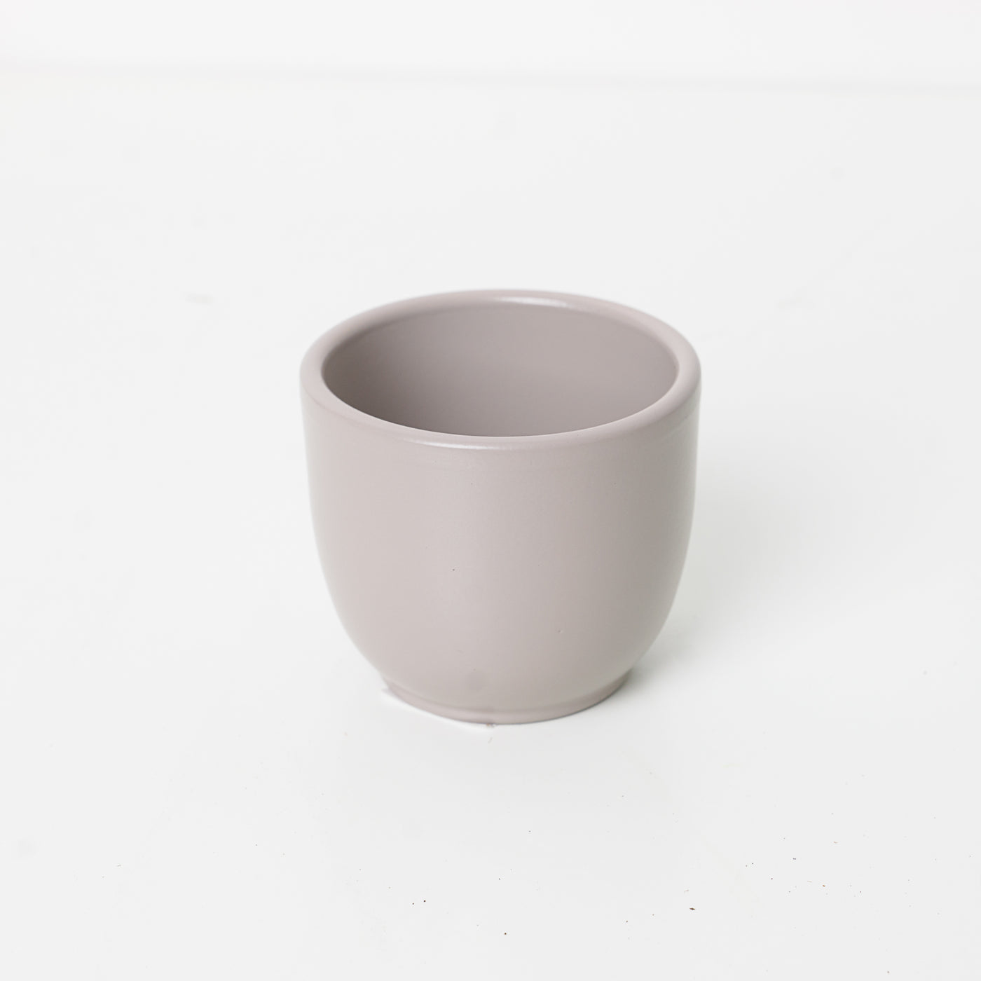 Tusca Taupe Ceramic Pot - House of Kojo